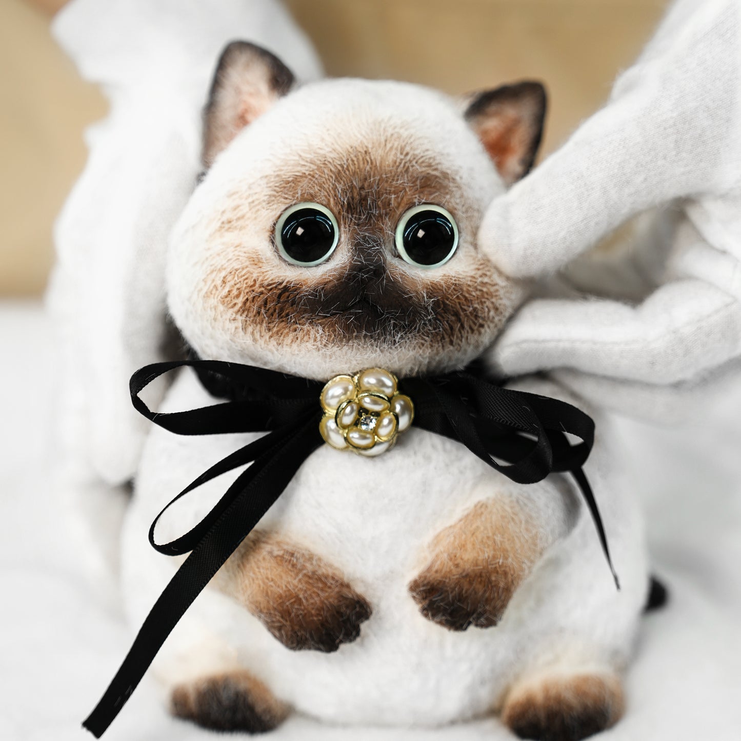 Siamese Cat Handmade Squishy Toy