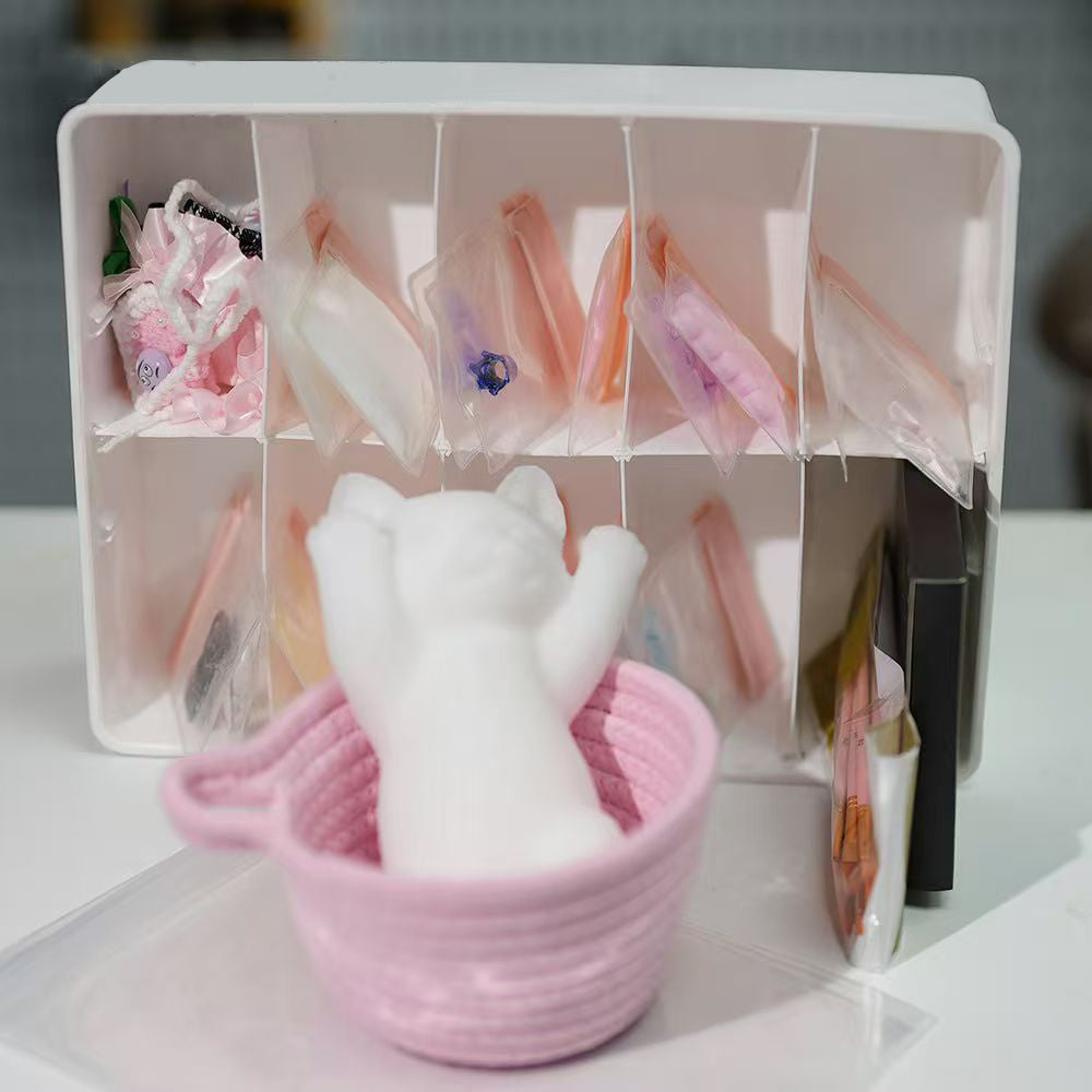 Soft and Cute Slim Cat DIY Kit (Including 48 items)