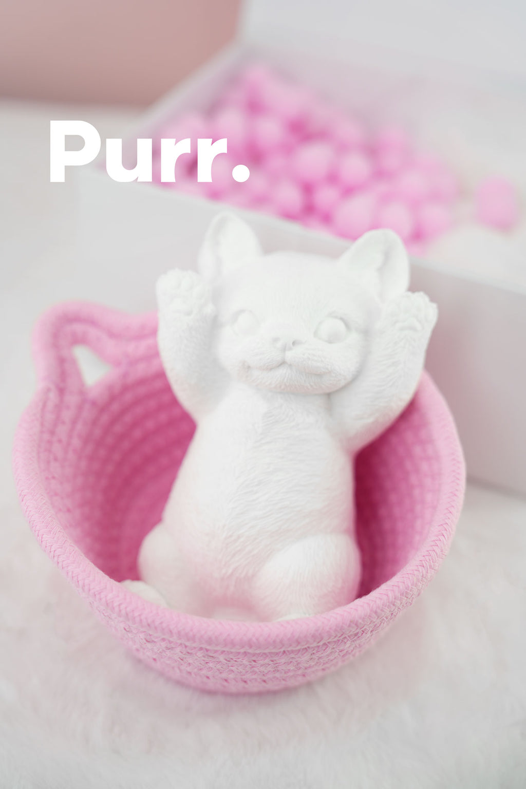 Soft and Cute Slim Cat DIY Kit (Including 48 items)