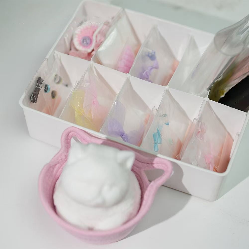 Soft and Cute Fat Cat DIY Kit (Including 48 items)