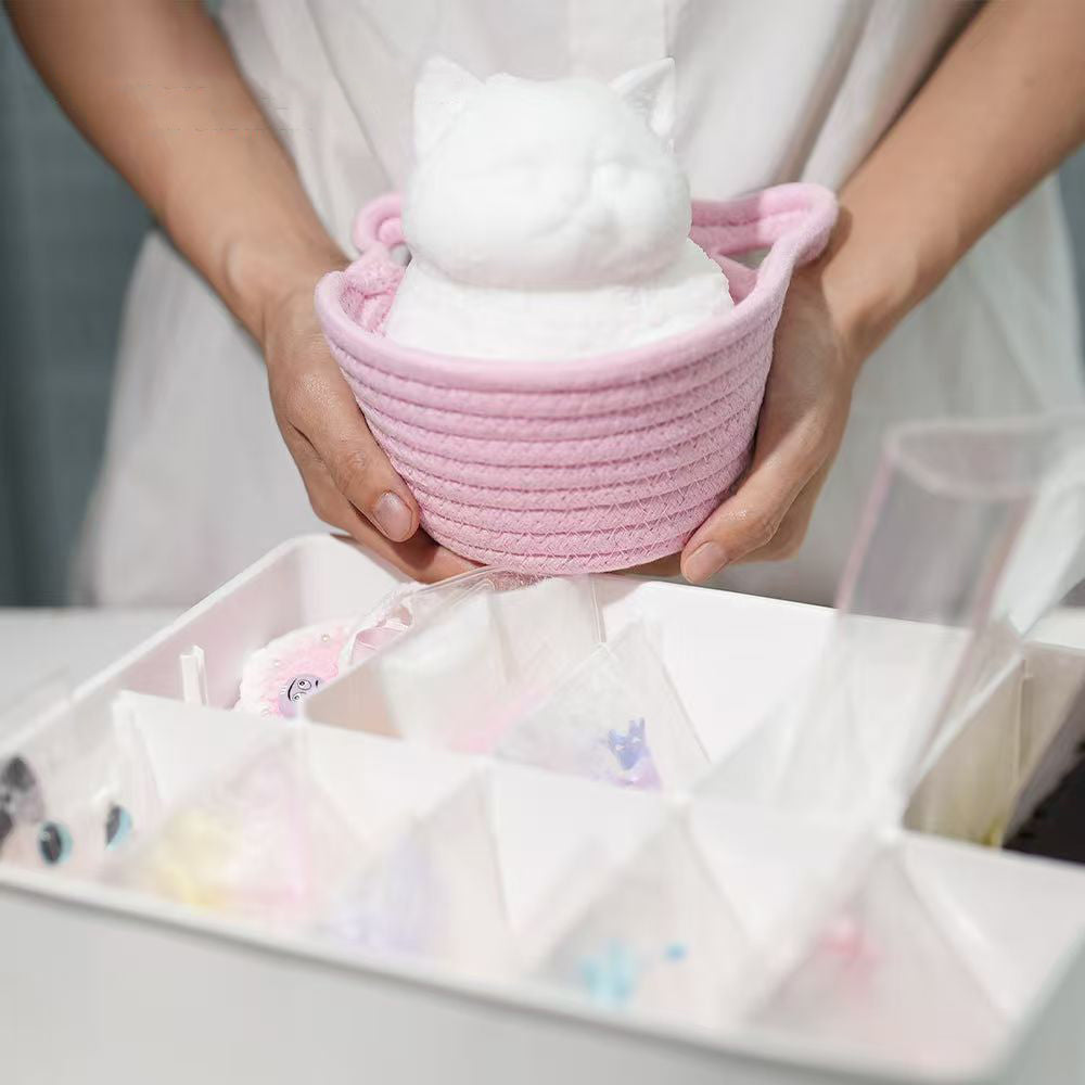 Soft and Cute Fat Cat DIY Kit (Including 48 items)