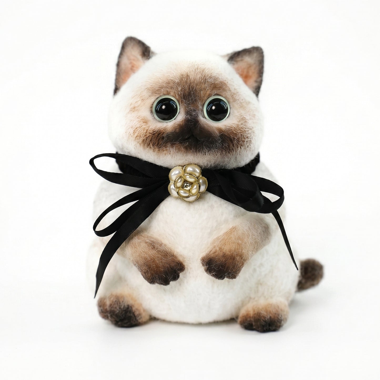 Siamese Cat Handmade Squishy Toy